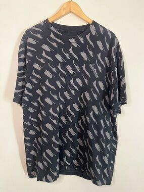 RARE DTA Rogue Status Tank Bomber Helicopter Gun Show All Over Print T Shirt XL